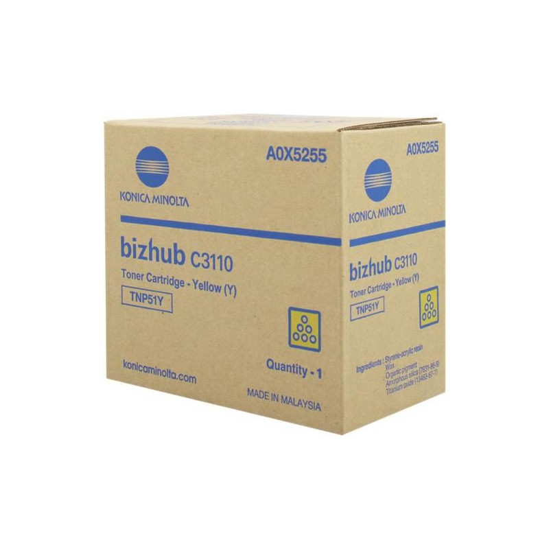 Konica Toner Yellow for C3110